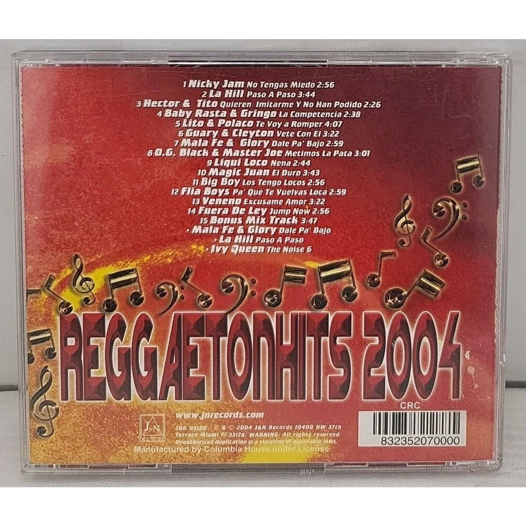 Reggaetonhits 2004 Various Artists (CD, Sony Discos Inc.)