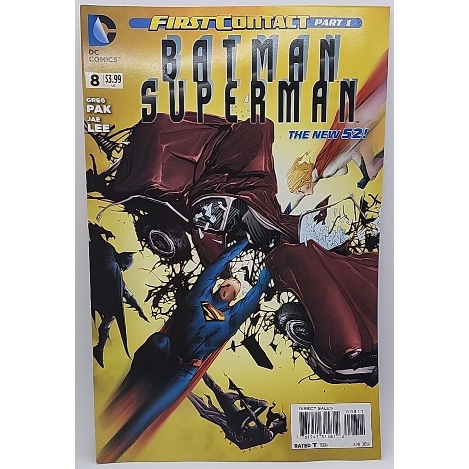 Batman Superman Comic - The New 52! - No 8 DC Comic