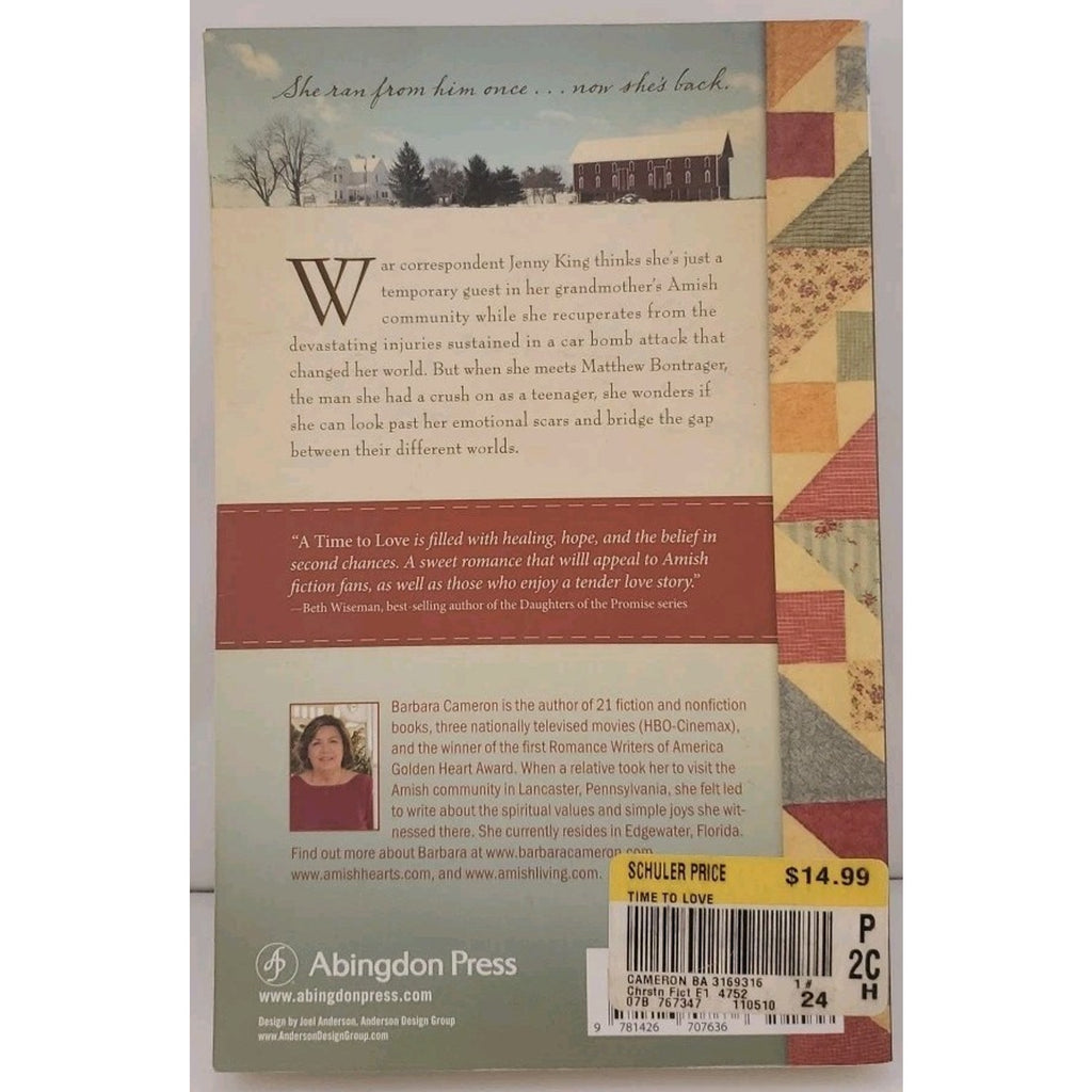 A Time to Love (Quilts of Lancaster County, Book 1)