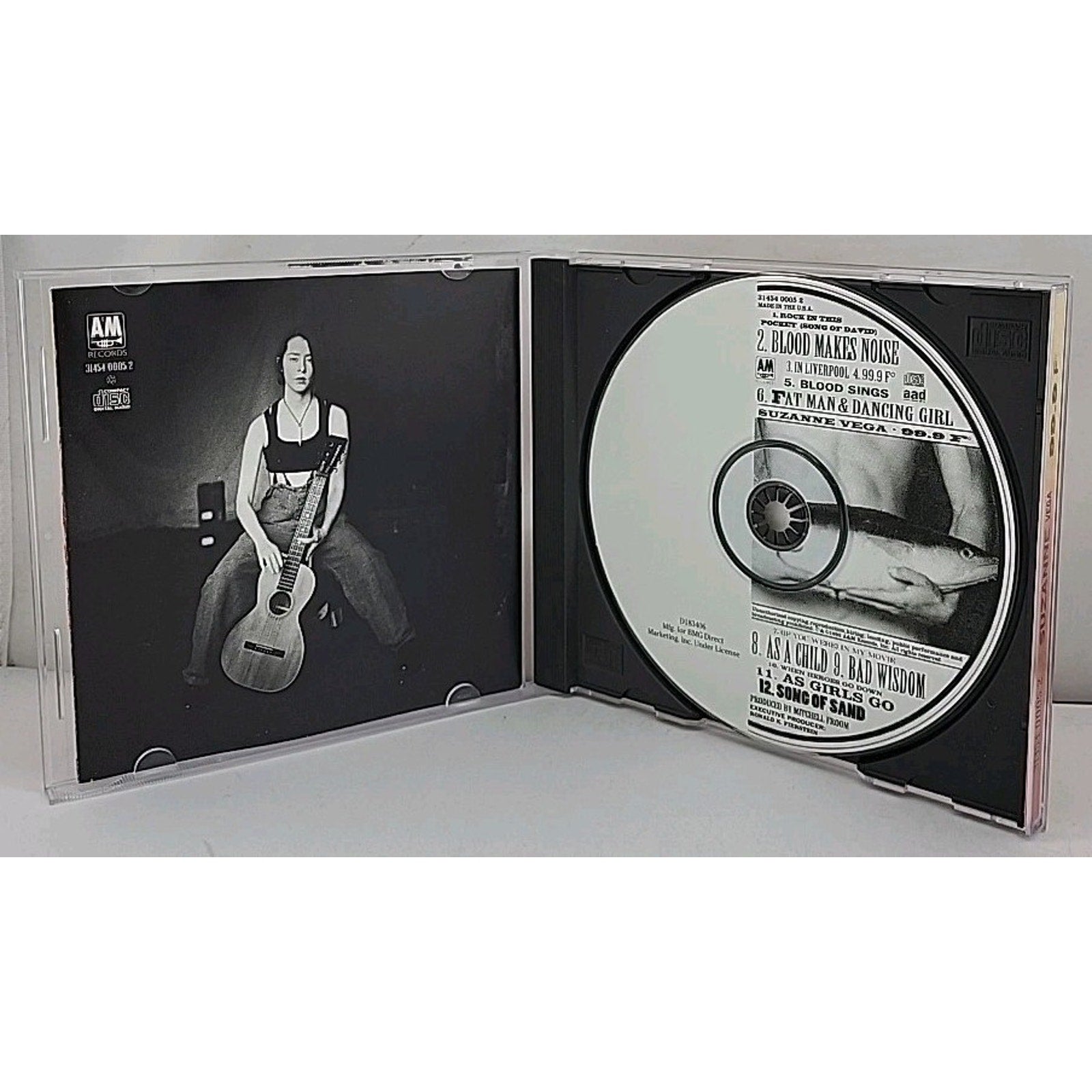 99.9 F by Suzanne Vega (CD, 1992)