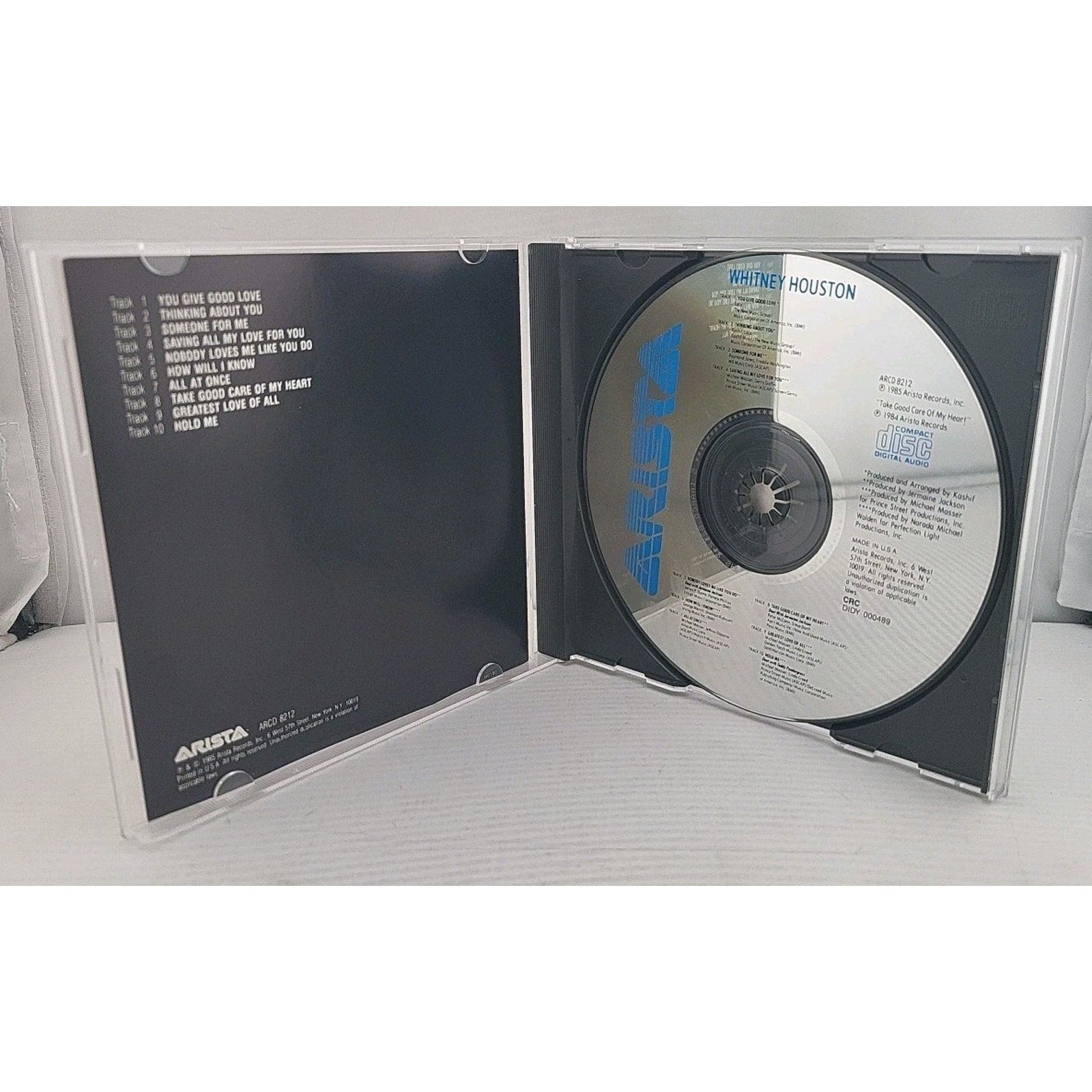 Whitney Houston by Whitney Houston (CD, 1990)