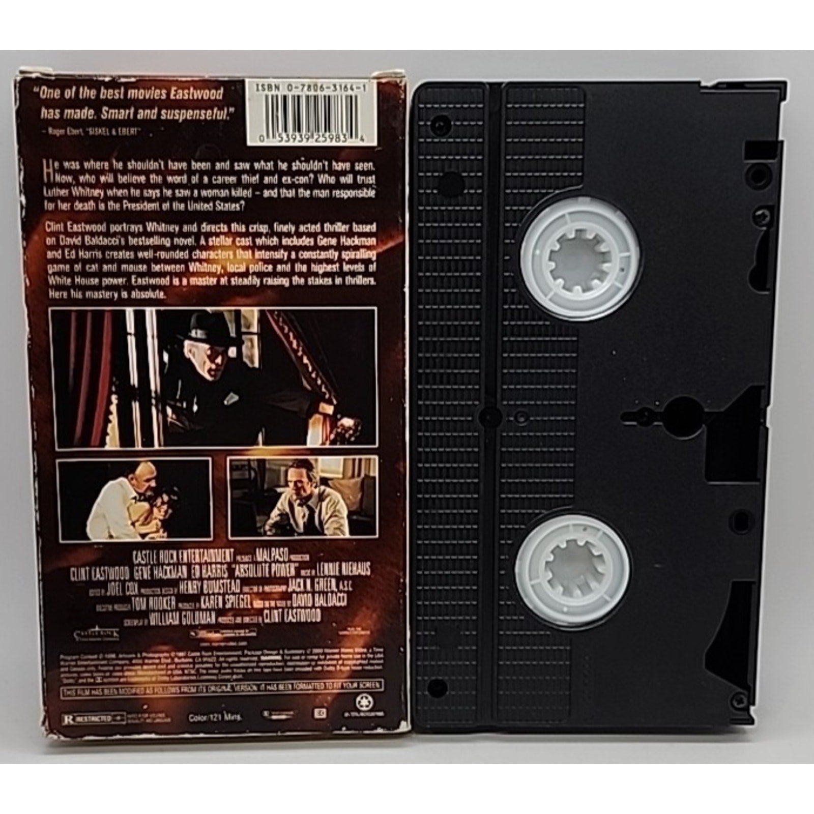 Absolute Power (VHS, 2000, Clint Eastwood Collection)