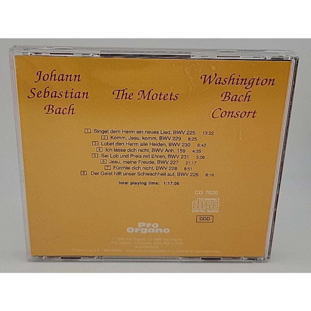 Johann Sebastian Bach: The Motets (CD)