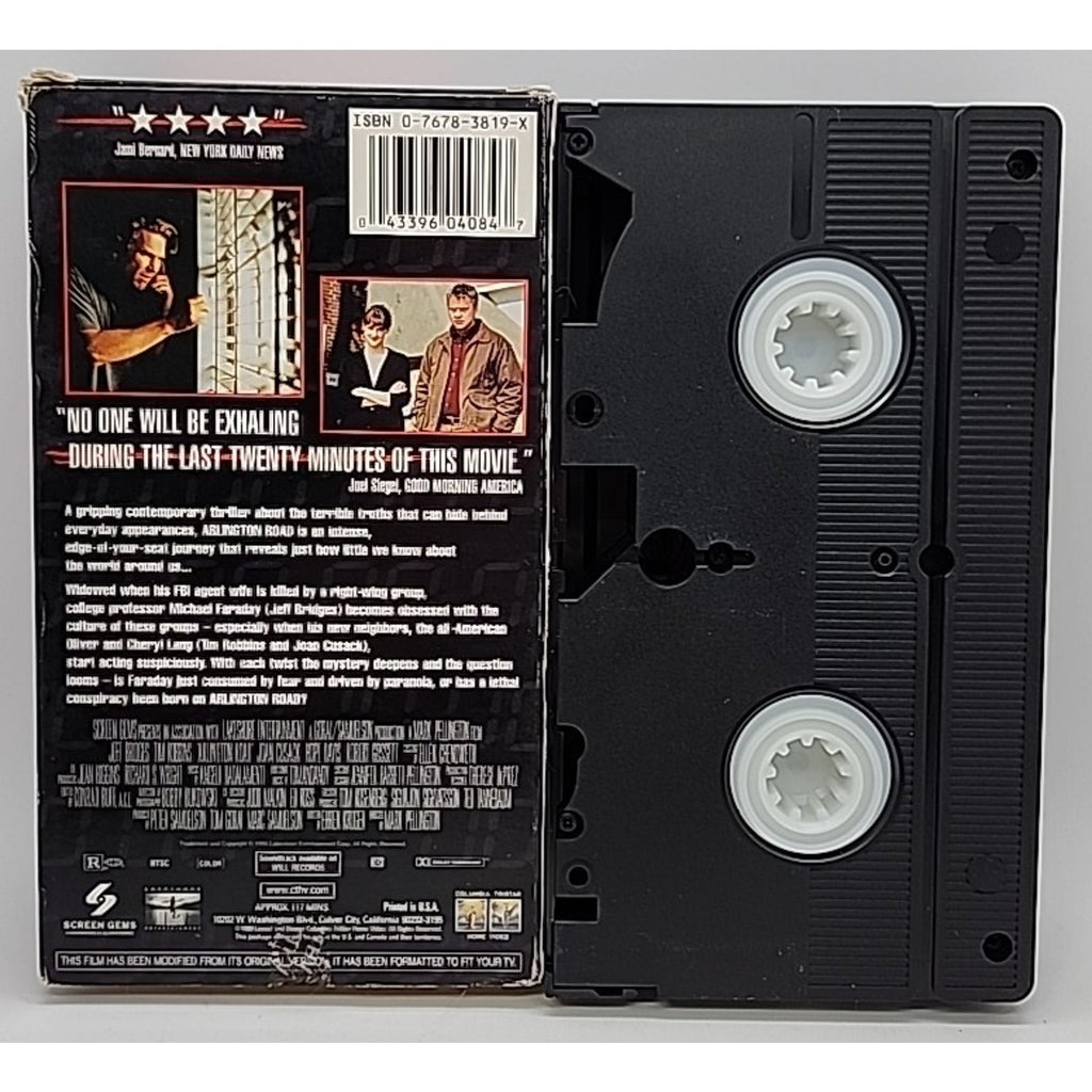 Arlington Road (VHS, 1999)