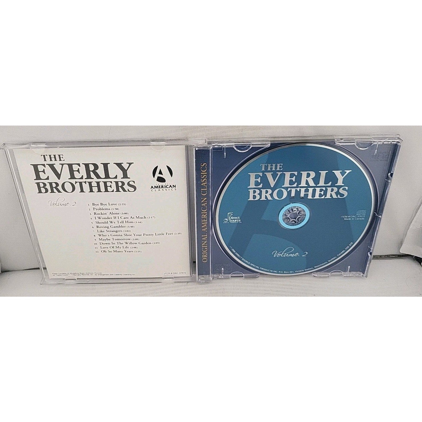 The Everly Brothers Vol. 2 CD