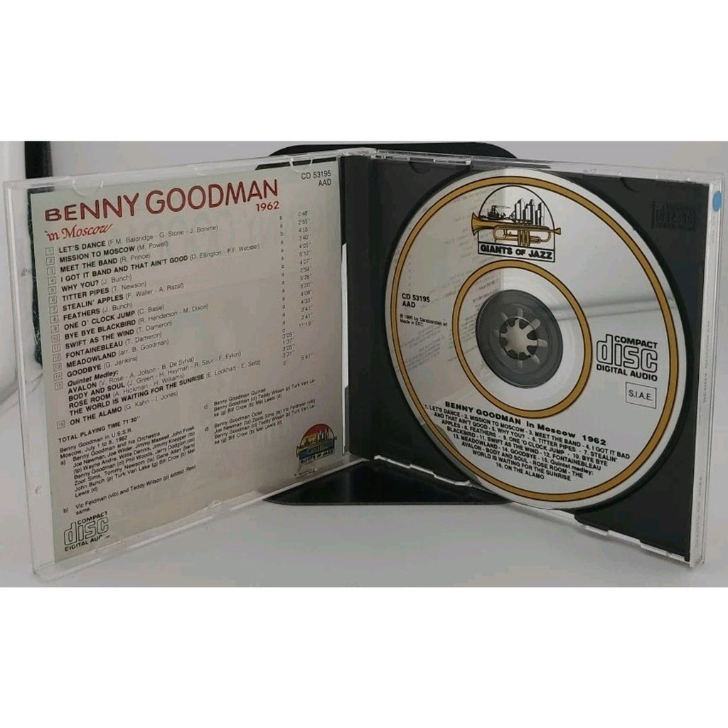 Benny Goodman In Moscow 1962 Giants Of Jazz CD