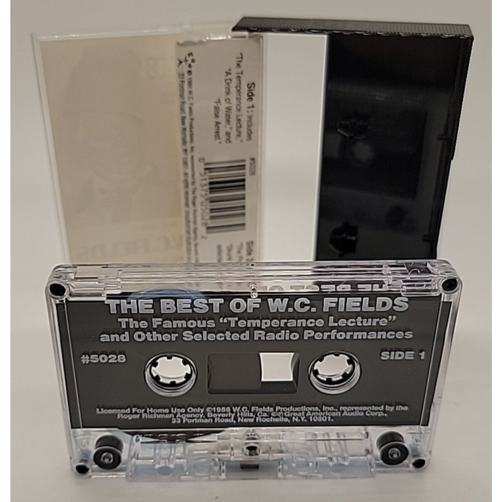 Radio Classics On Cassette Golden Age Of Comedy The Best Of W.C. Fields