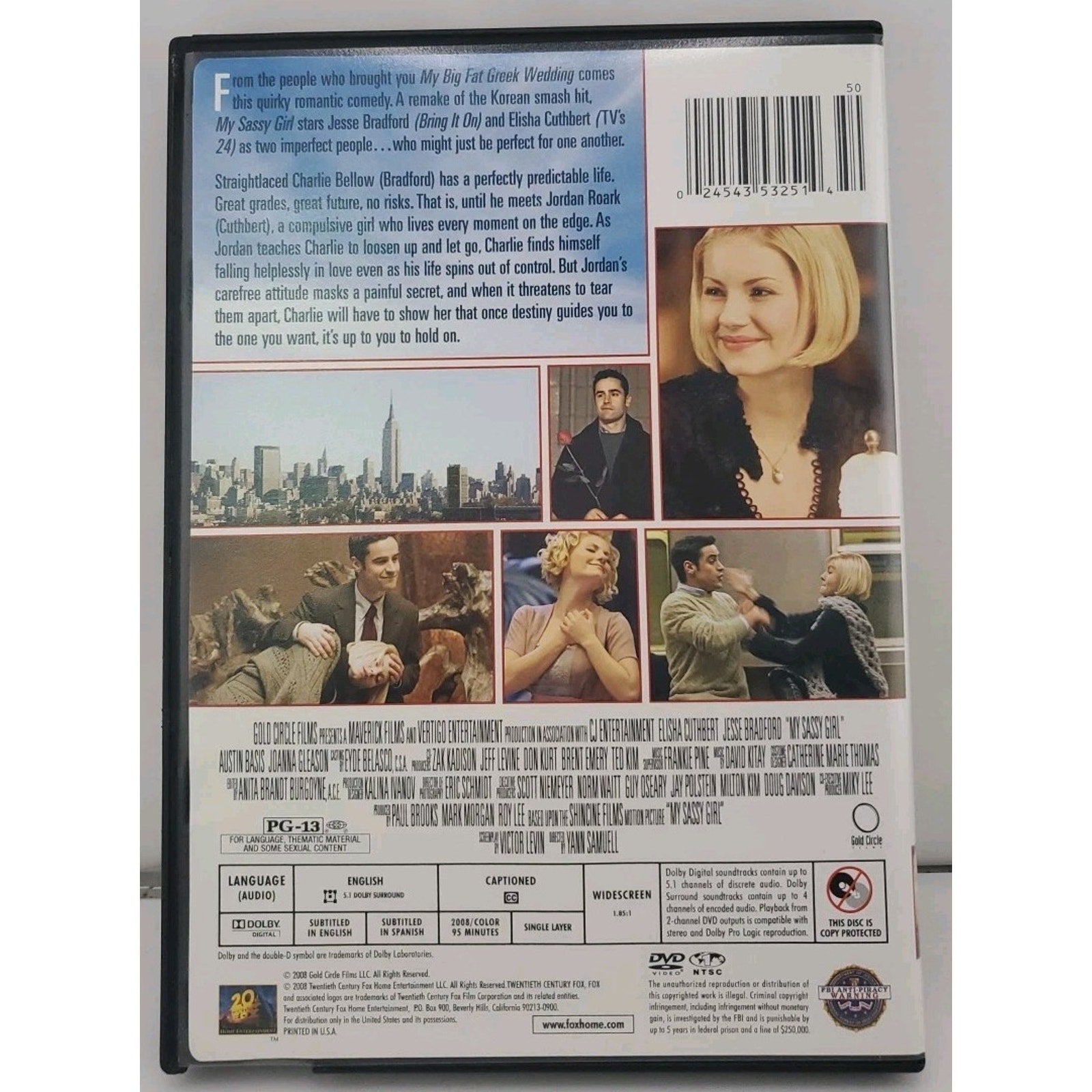 My Sassy Girl (DVD, 2008)