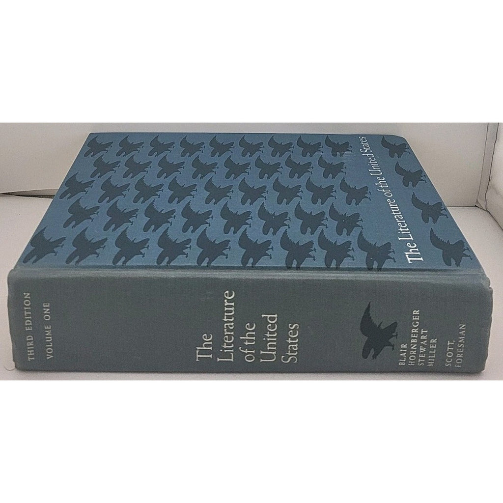 The Literature Of The United States - Volume One Third Edition