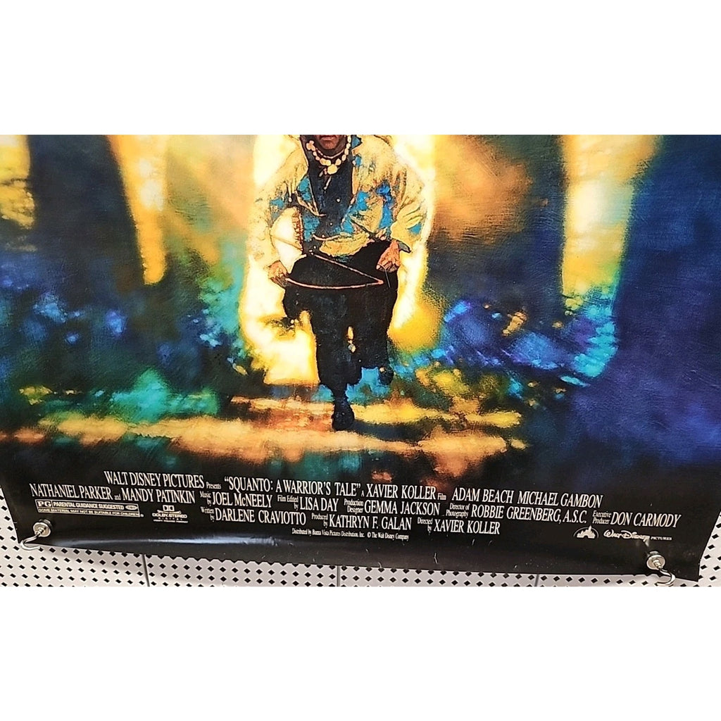 Squanto 1994 Original Movie Poster 27x40 Rolled Double Sided
