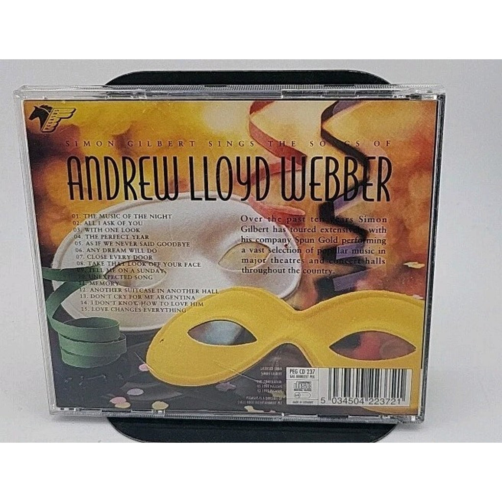 Songs of Lloyd Webber by Simon Gilbert (CD, 2007)