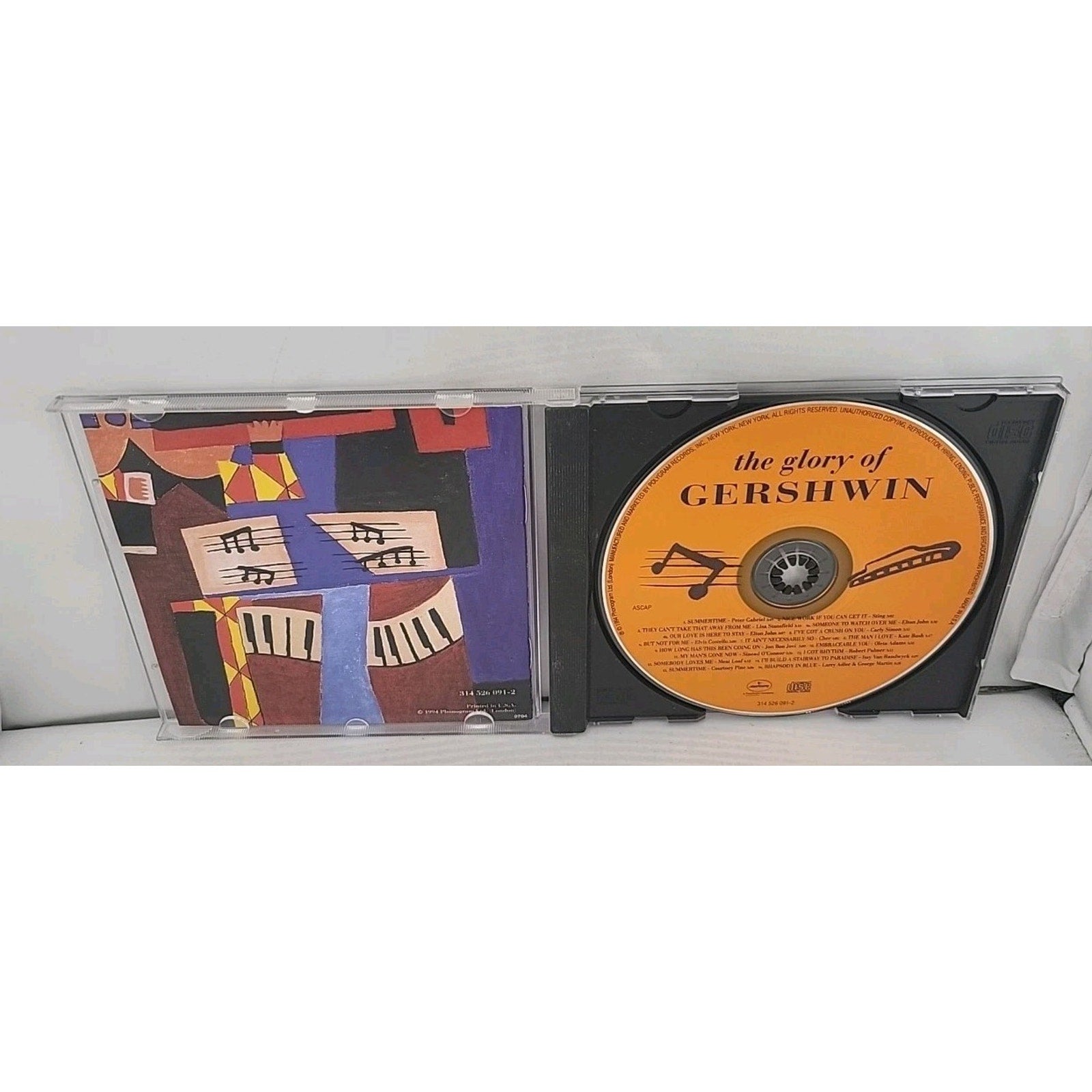 Glory of Gershwin by Various (CD, 1994)