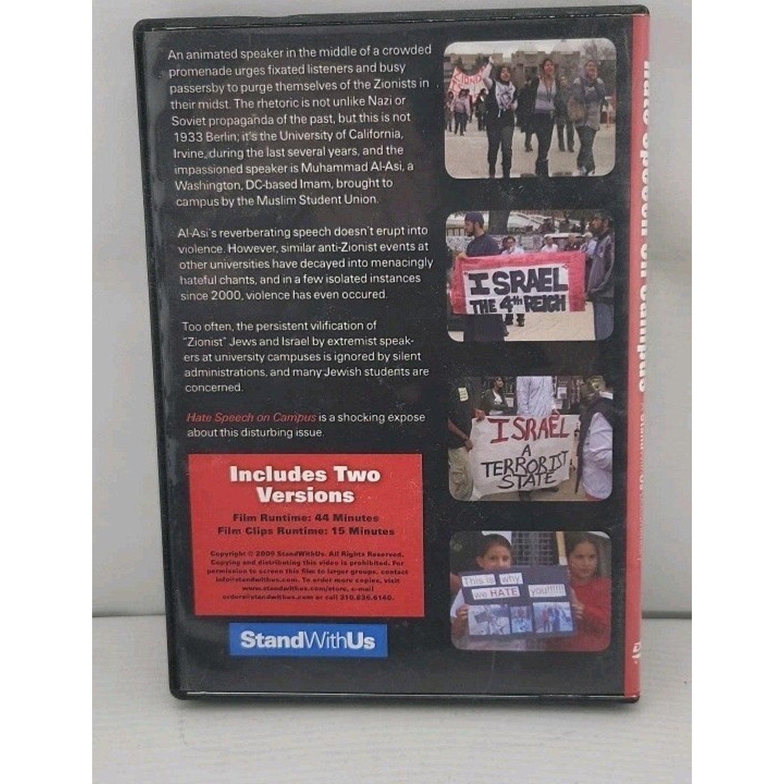 Hate Speech On Campus DVD