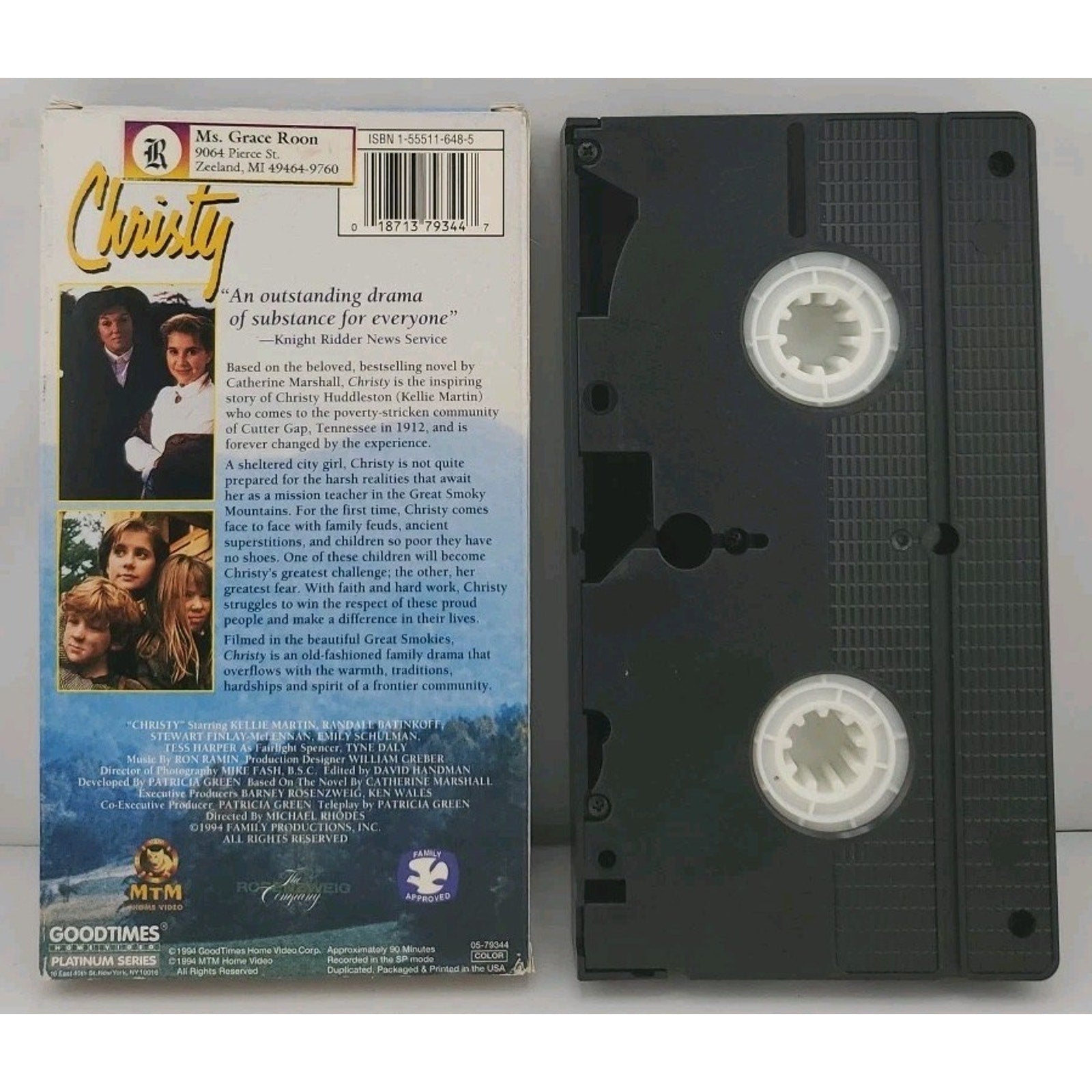 Christy (VHS, 1994)
