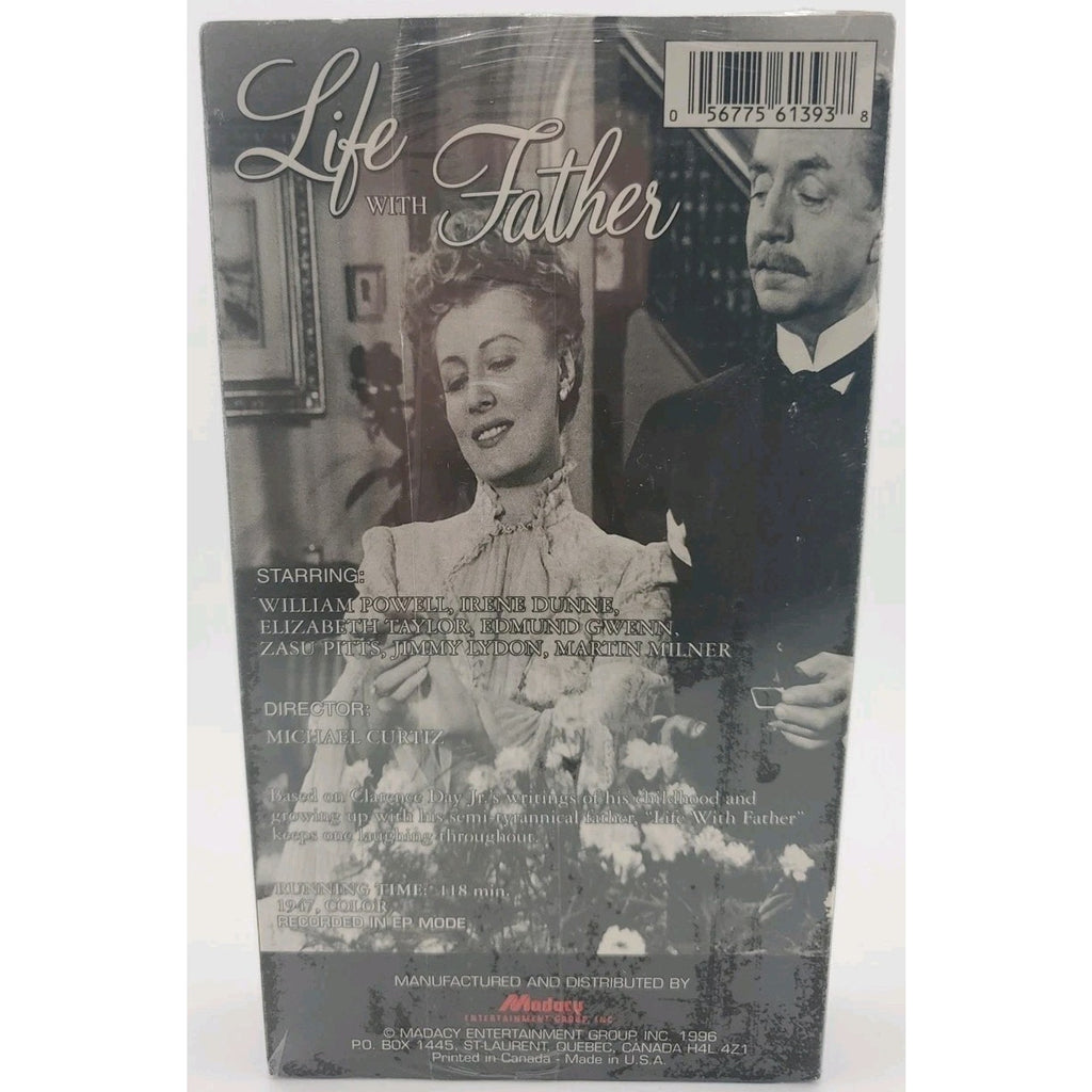 Life with Father (VHS) *Brand New*