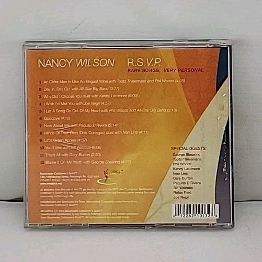 R.S.V.P. (Rare Songs Very Personal) by Nancy Wilson (CD, 2004)