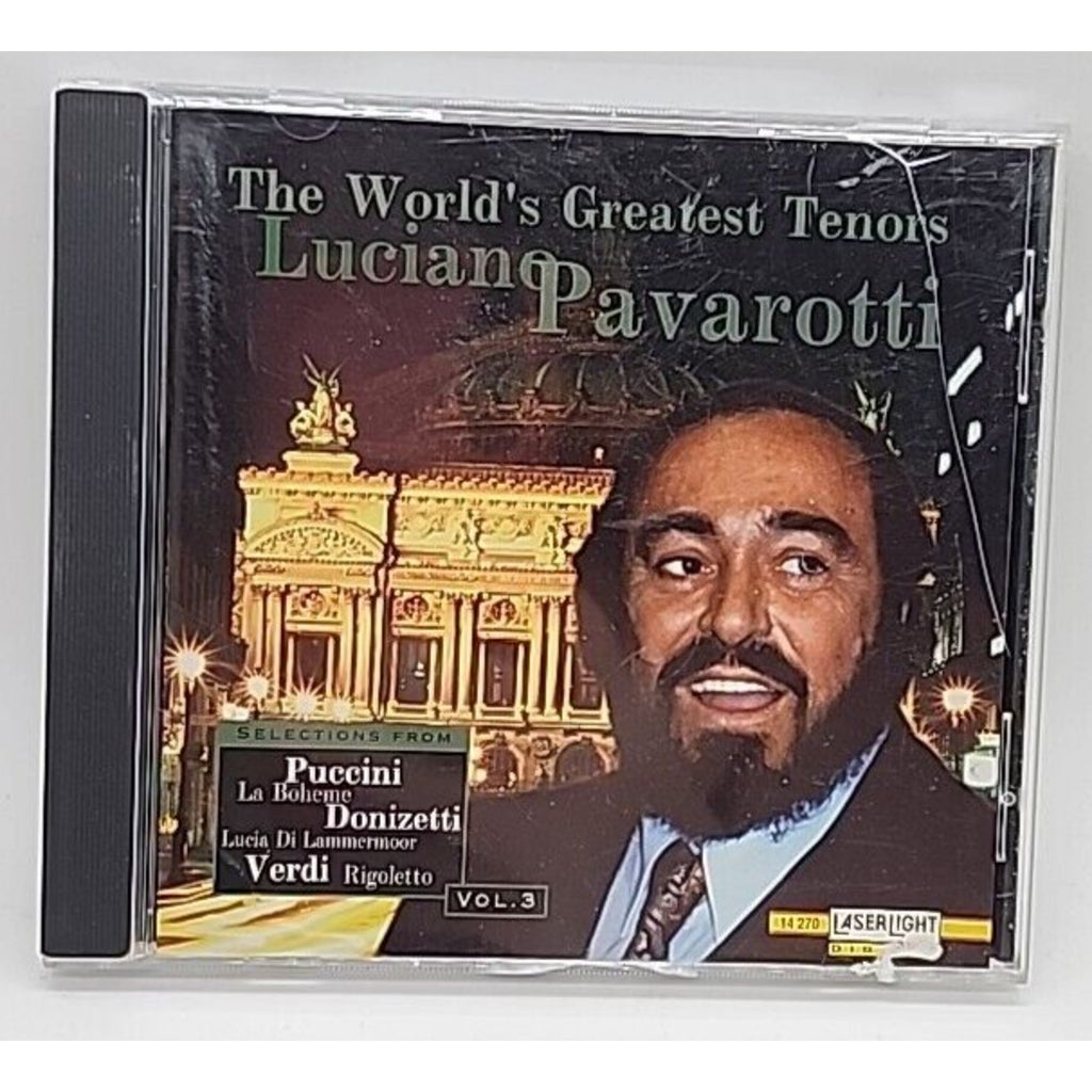 Vol. 3-World's Greatest Tenors by Luciano Pavarotti (CD, 1995)