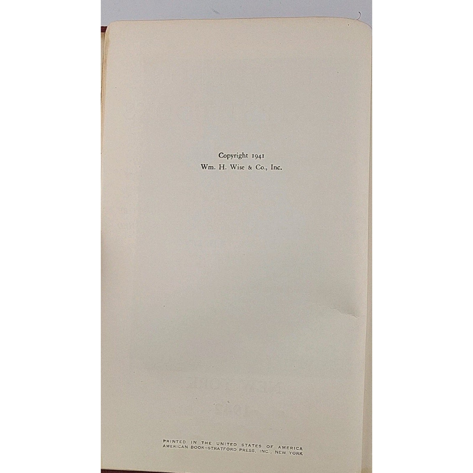 1942 The World's Greatest Books Twentieth Century Series