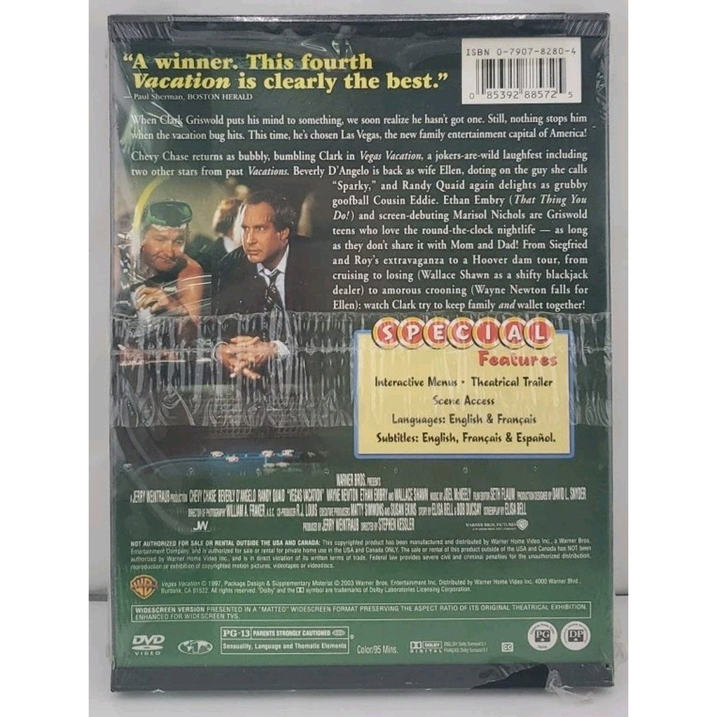 National Lampoon's Vegas Vacation (DVD, 1997) *Brand New*