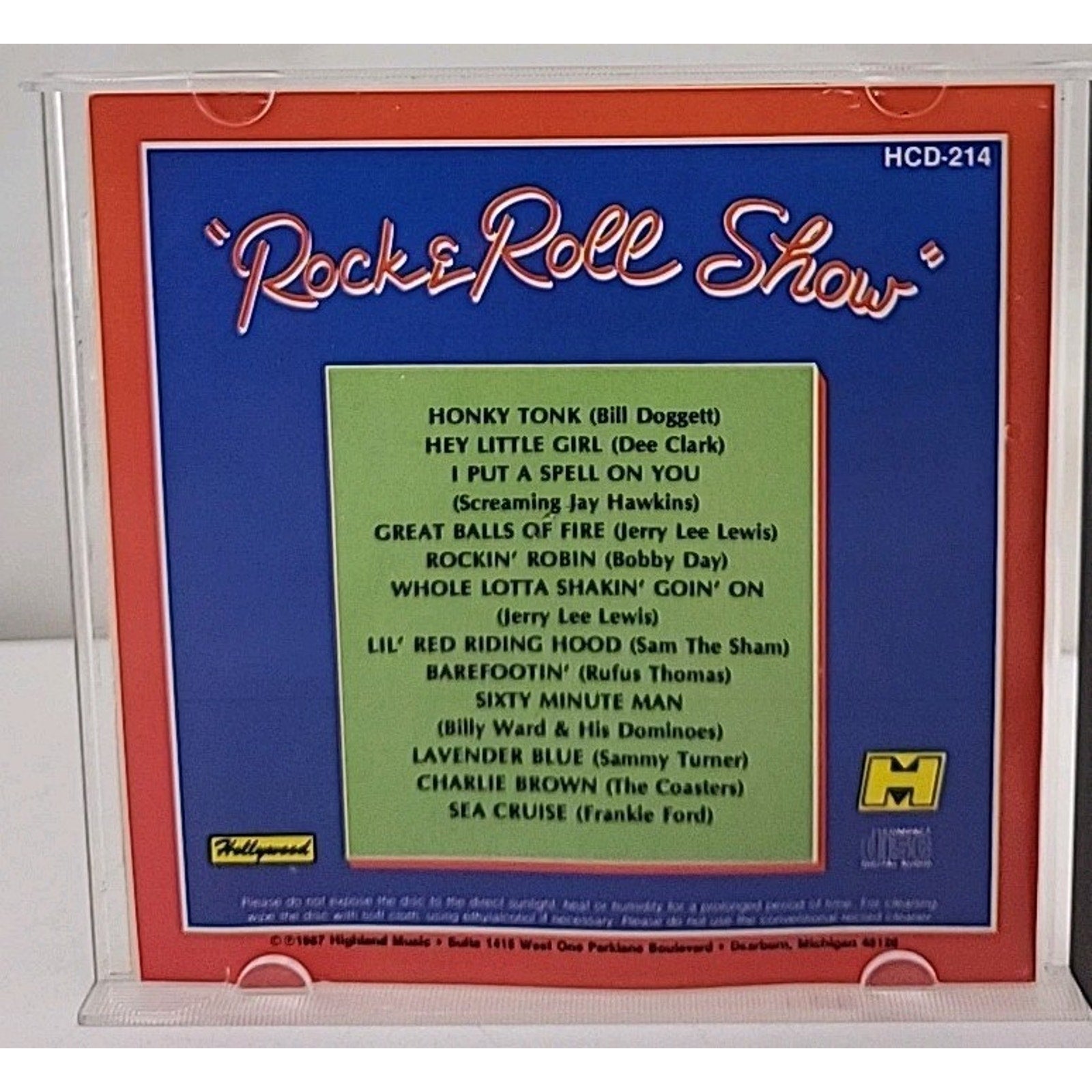 Rock & Roll Show by Various (CD, 1994)