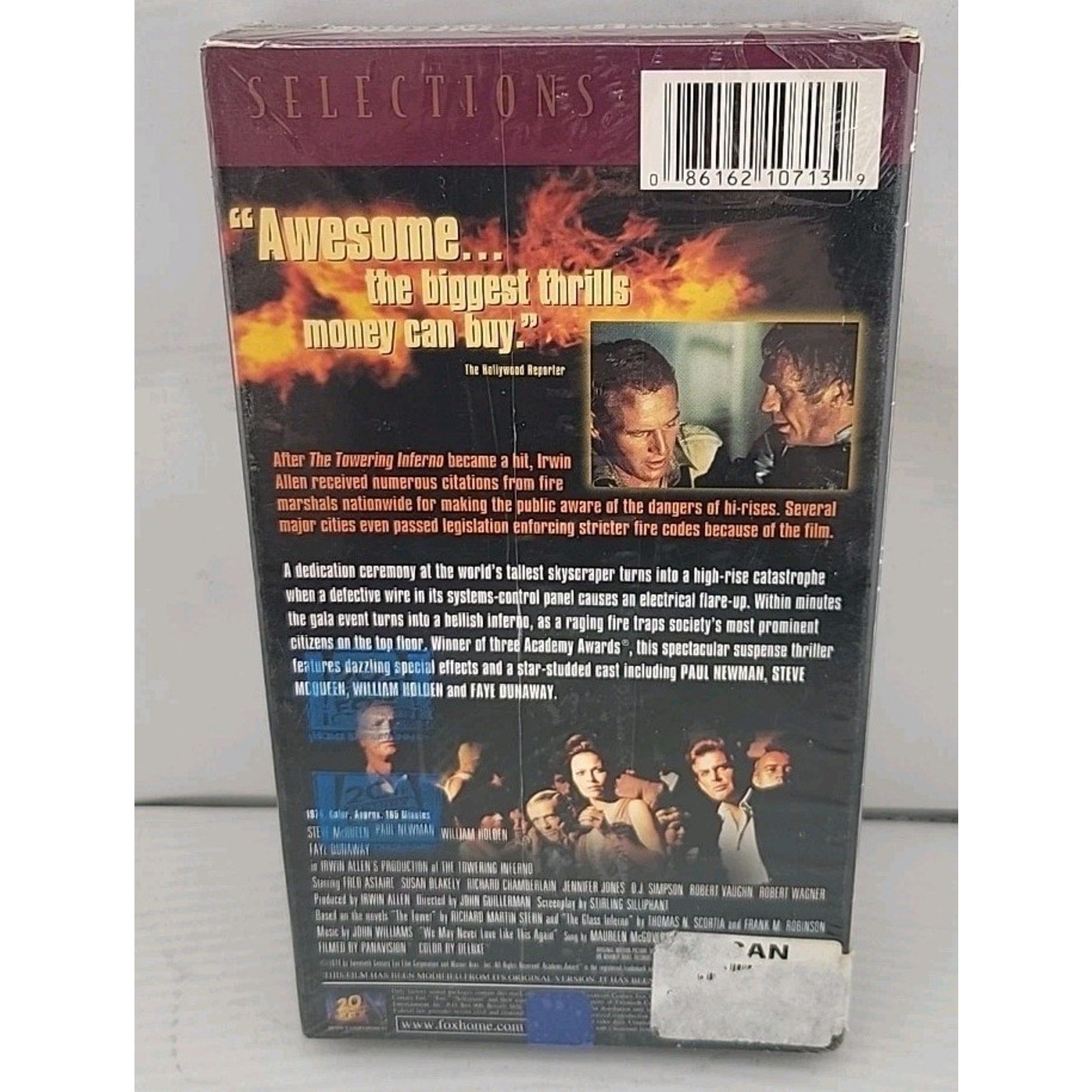 The Towering Inferno (VHS, 1991) *Brand New*