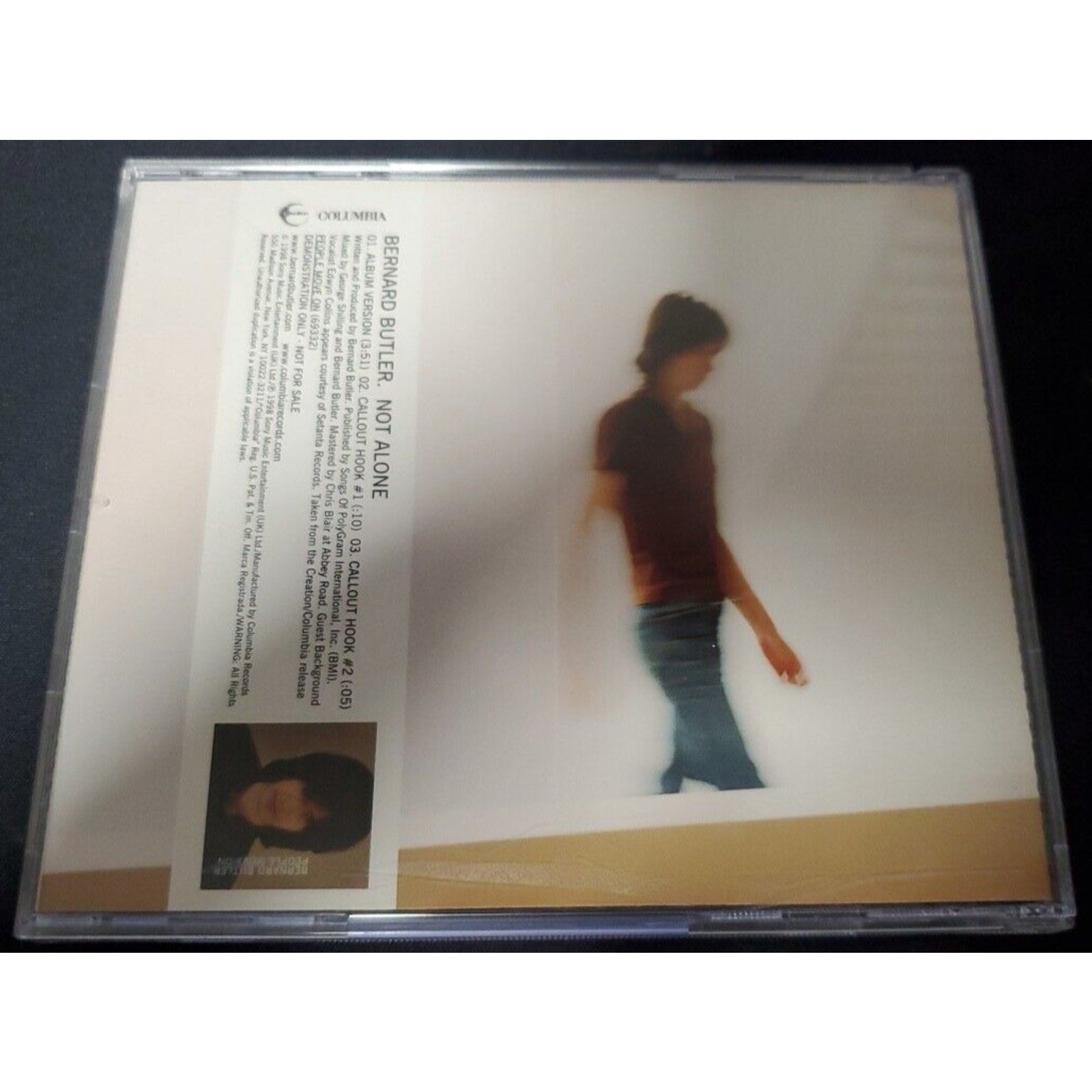 Not Alone by Bernard Butler (CD, 1998)