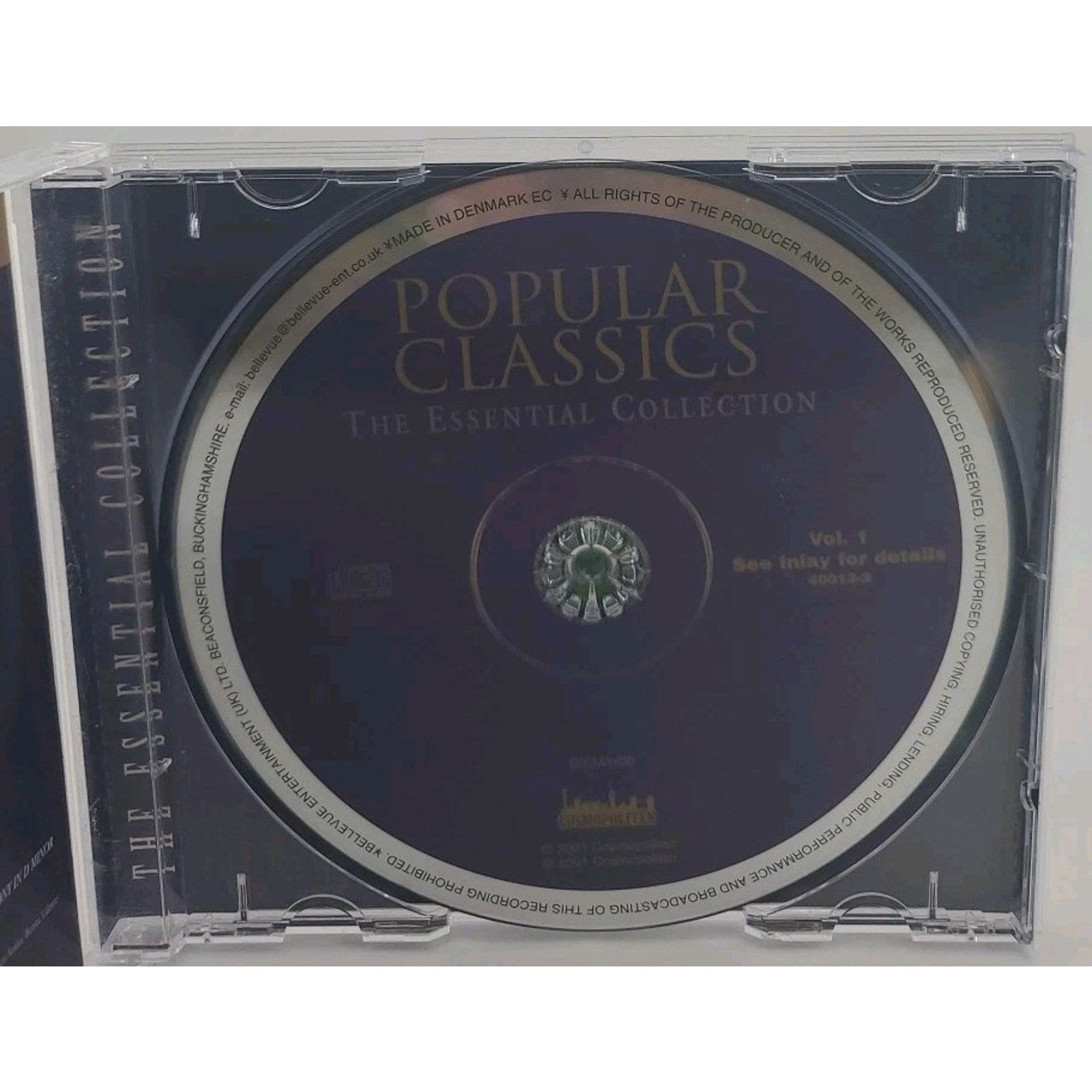 Popular Classics Including Tchaikovsky, Mozart, And Brahms Volume 1 CD