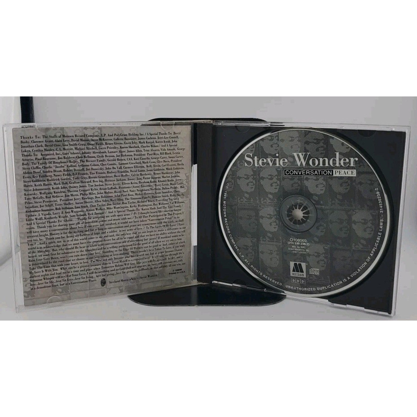 Conversation Peace by Stevie Wonder (CD, Feb-2009, Universal)