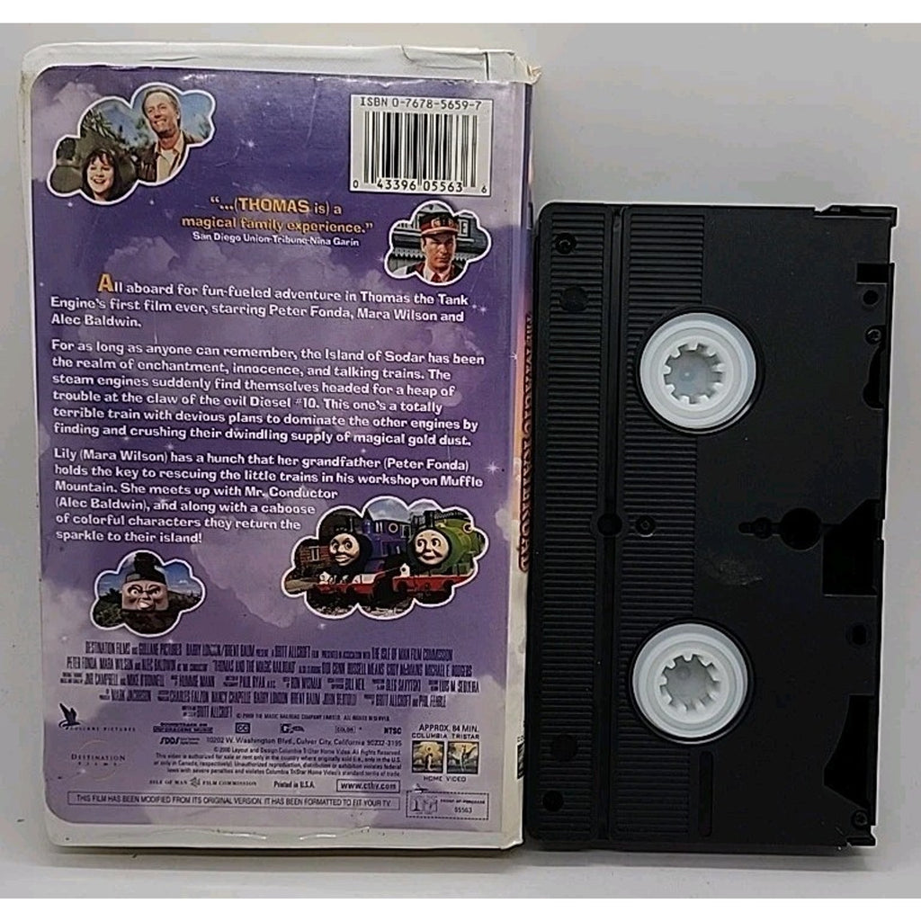 Thomas and the Magic Railroad (VHS, 2000, Clam Shell)