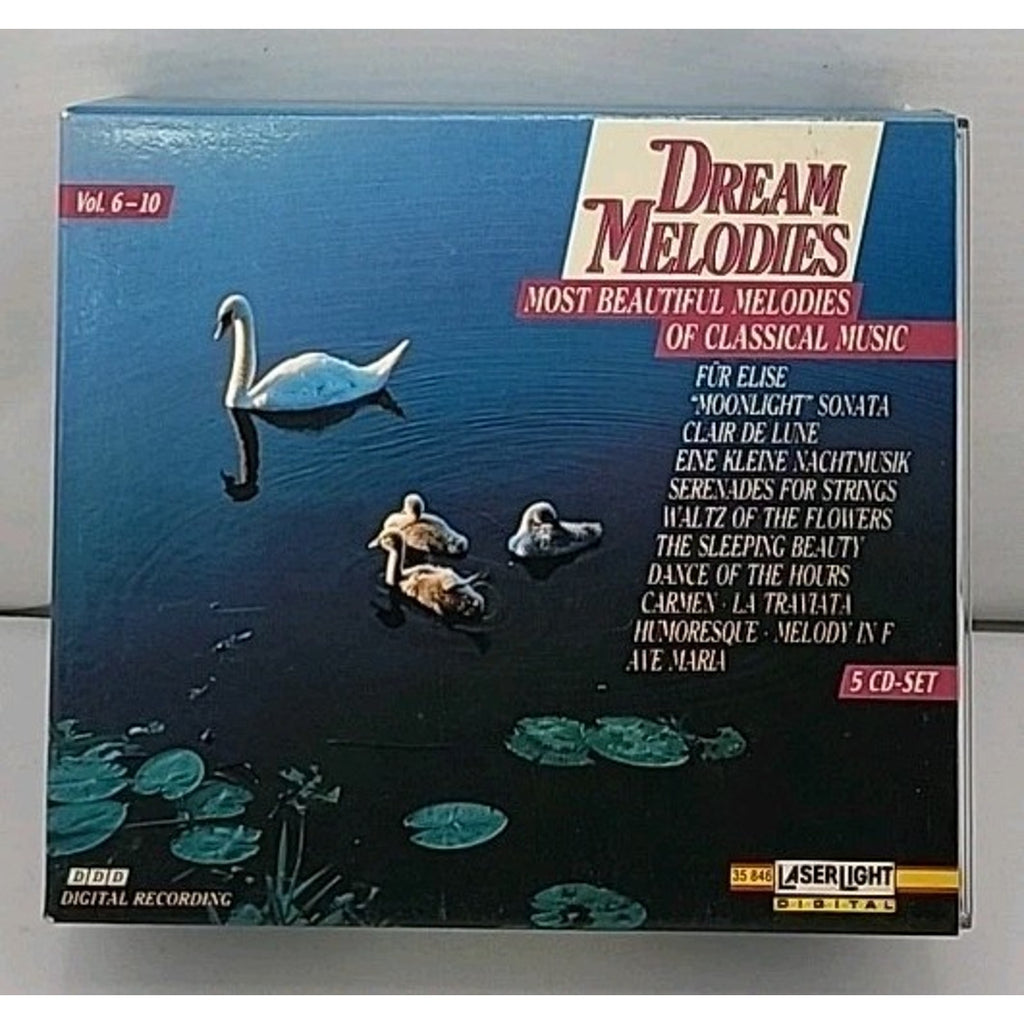 Dream Melodies Vol 6-10 5CD Set Most Beautiful Melodies Of Classical Music