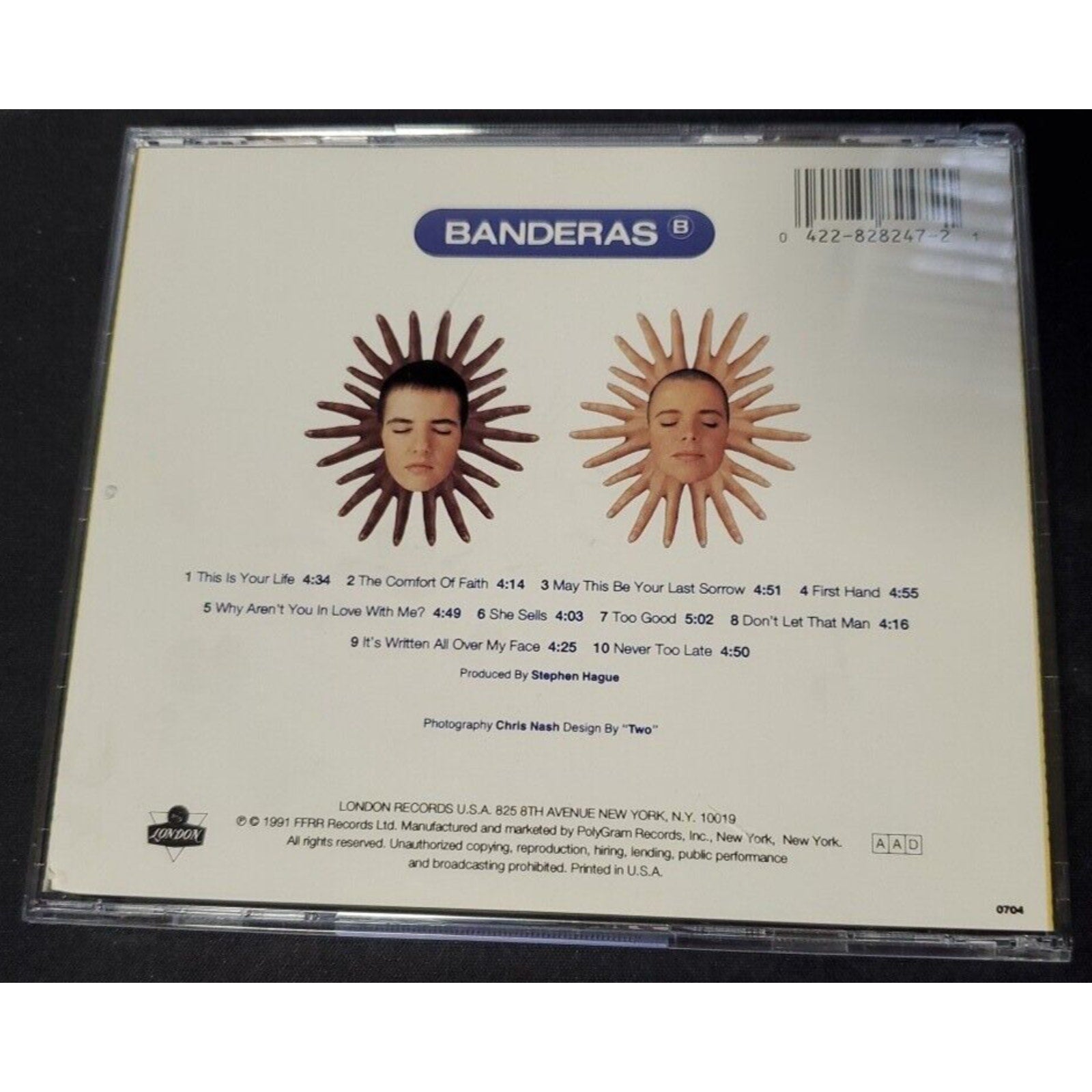 Ripe by Banderas (CD, Apr-1991, London (USA))