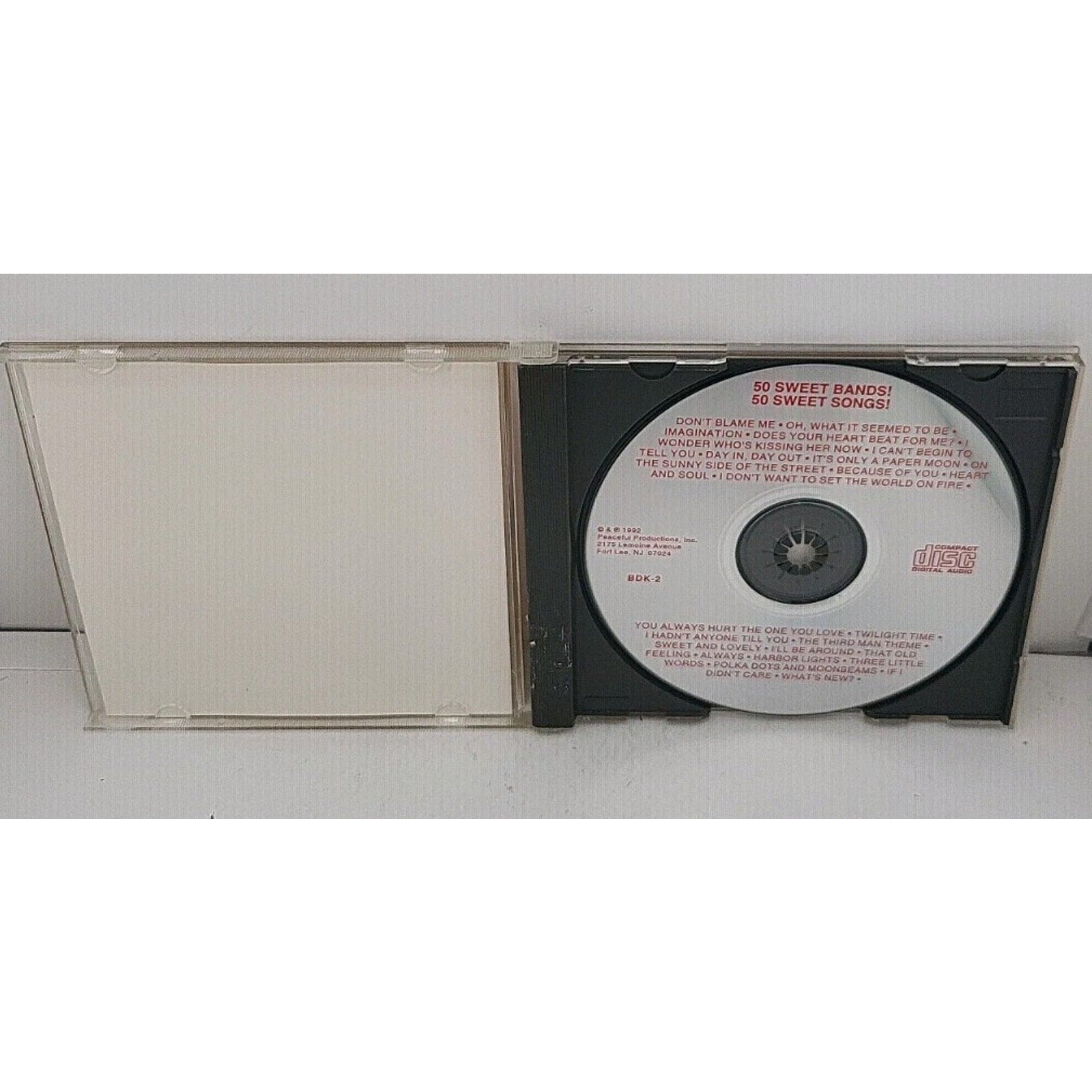 50 Sweet Bands! 50 Sweet Songs! Music CD