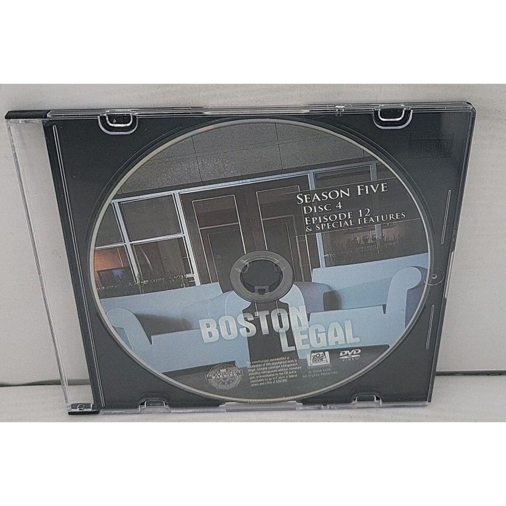 Boston Legal Season 5 Disc 4 Episode 12 & Special Features DVD Only