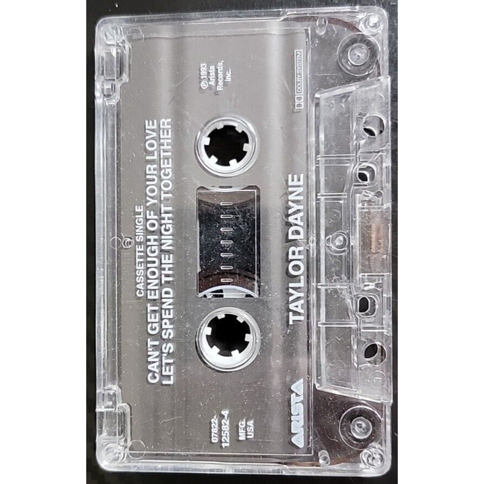 Cant Get Enough Of Your Love Lets Spend The Night Together Taylor Dayne Cassette