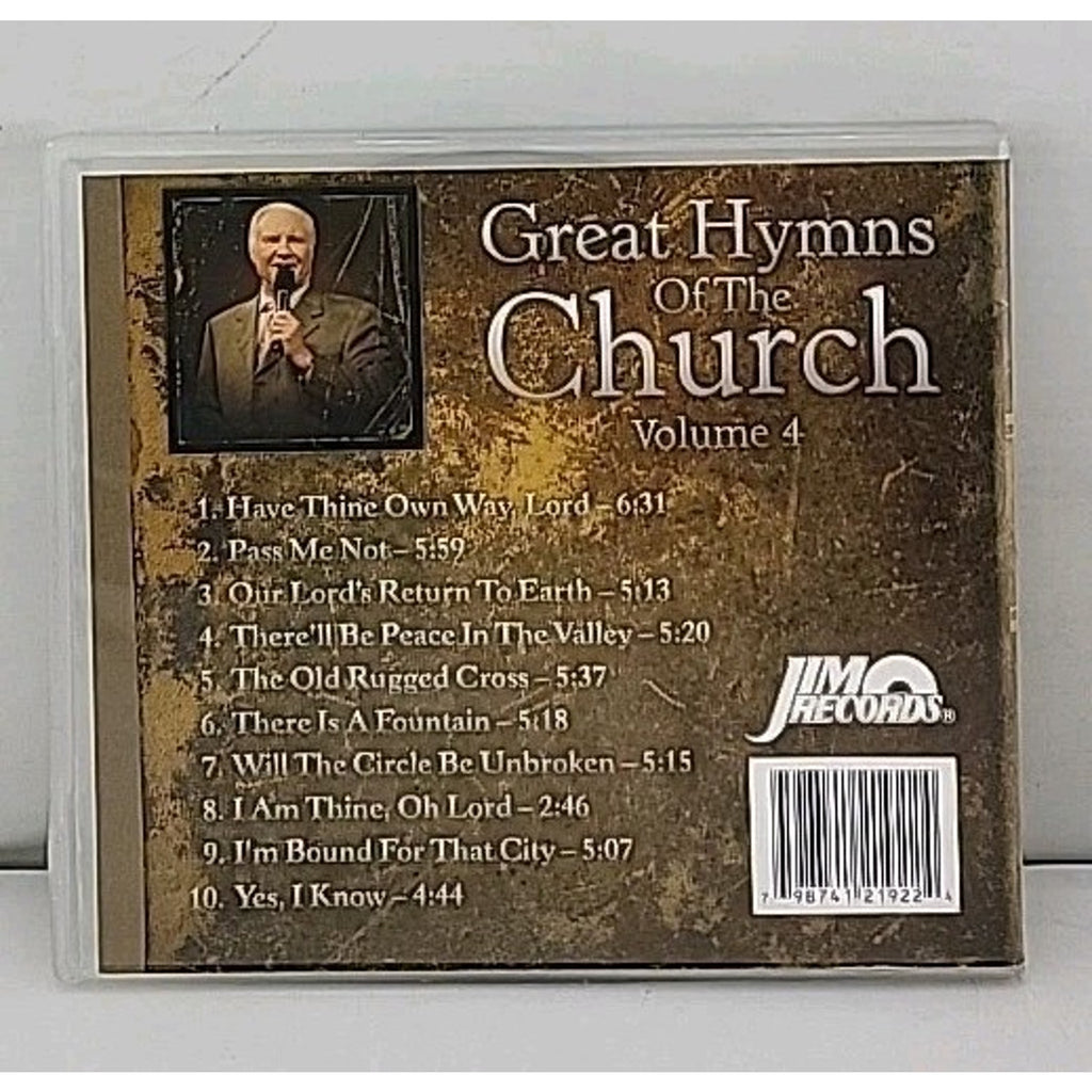 Jimmy Seaggart - Great Hymns of the Church Volume 4 (CD, 2010)
