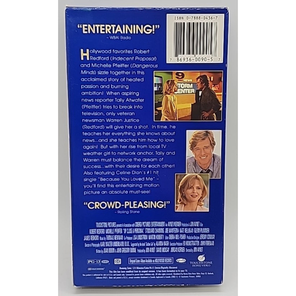 Up Close & Personal (VHS)