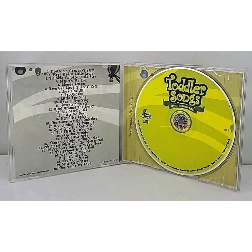 Toddler Songs CD 30 Great Sing-along Songs