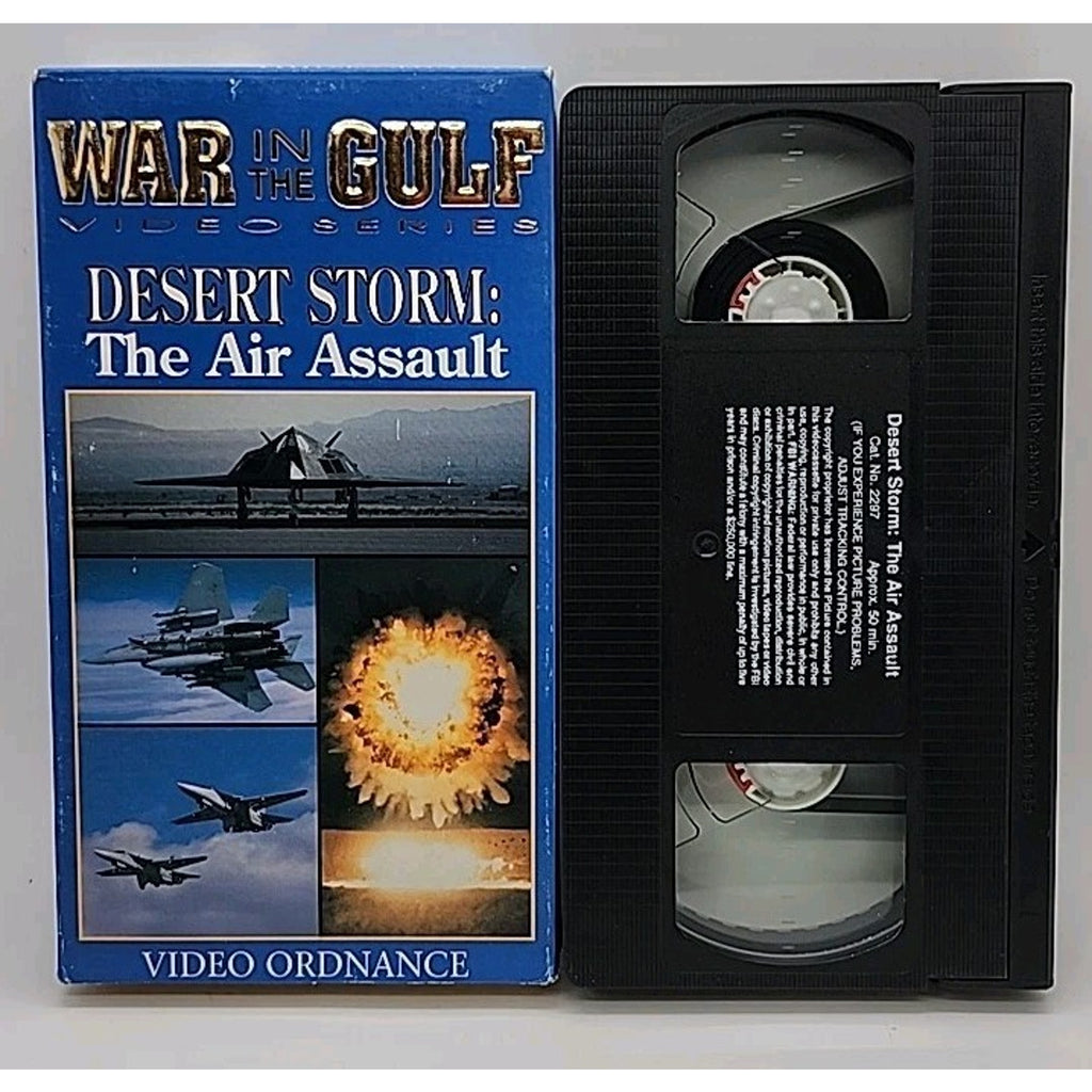 Desert Storm - The Air Assault (VHS, 1991)
