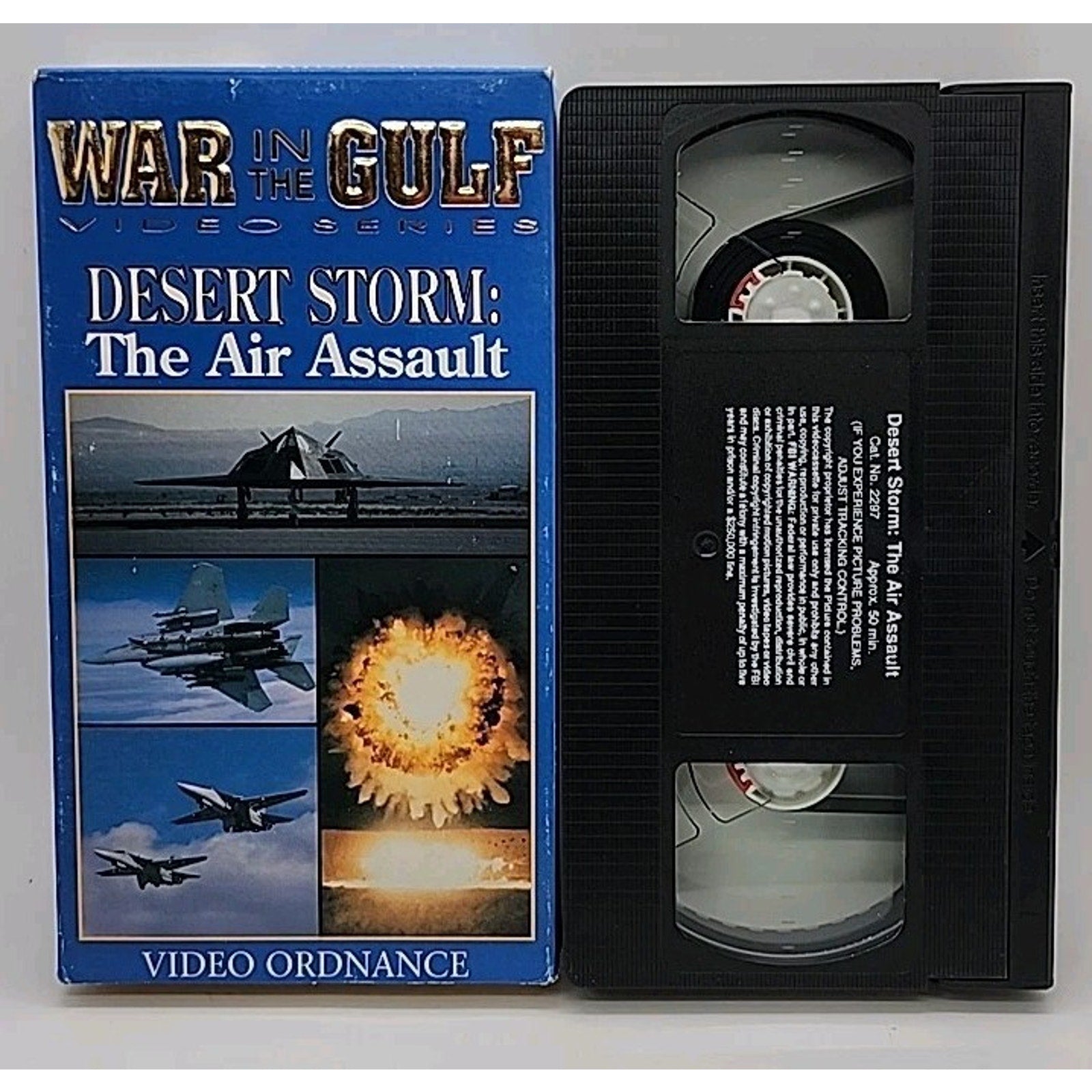 Desert Storm - The Air Assault (VHS, 1991)