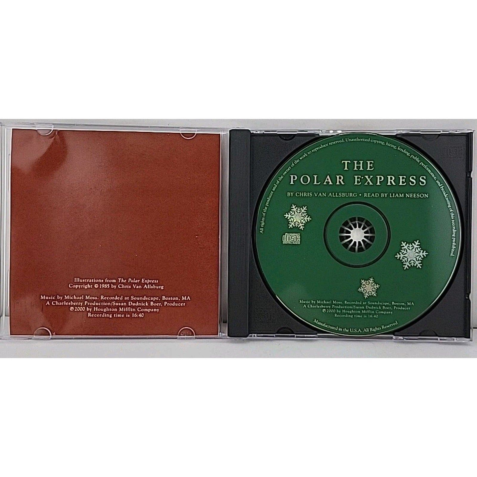 The Polar Express Read By Liam Neeson CD