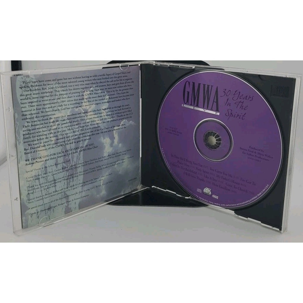 30 Years in the Spirit by Gospel Music Workshop of America (CD, Jan-1998, A&M)