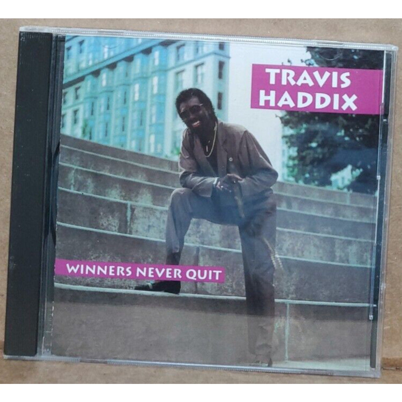 Travis Haddix - Winners Never Quit (CD, 1991, Ichiban Records)