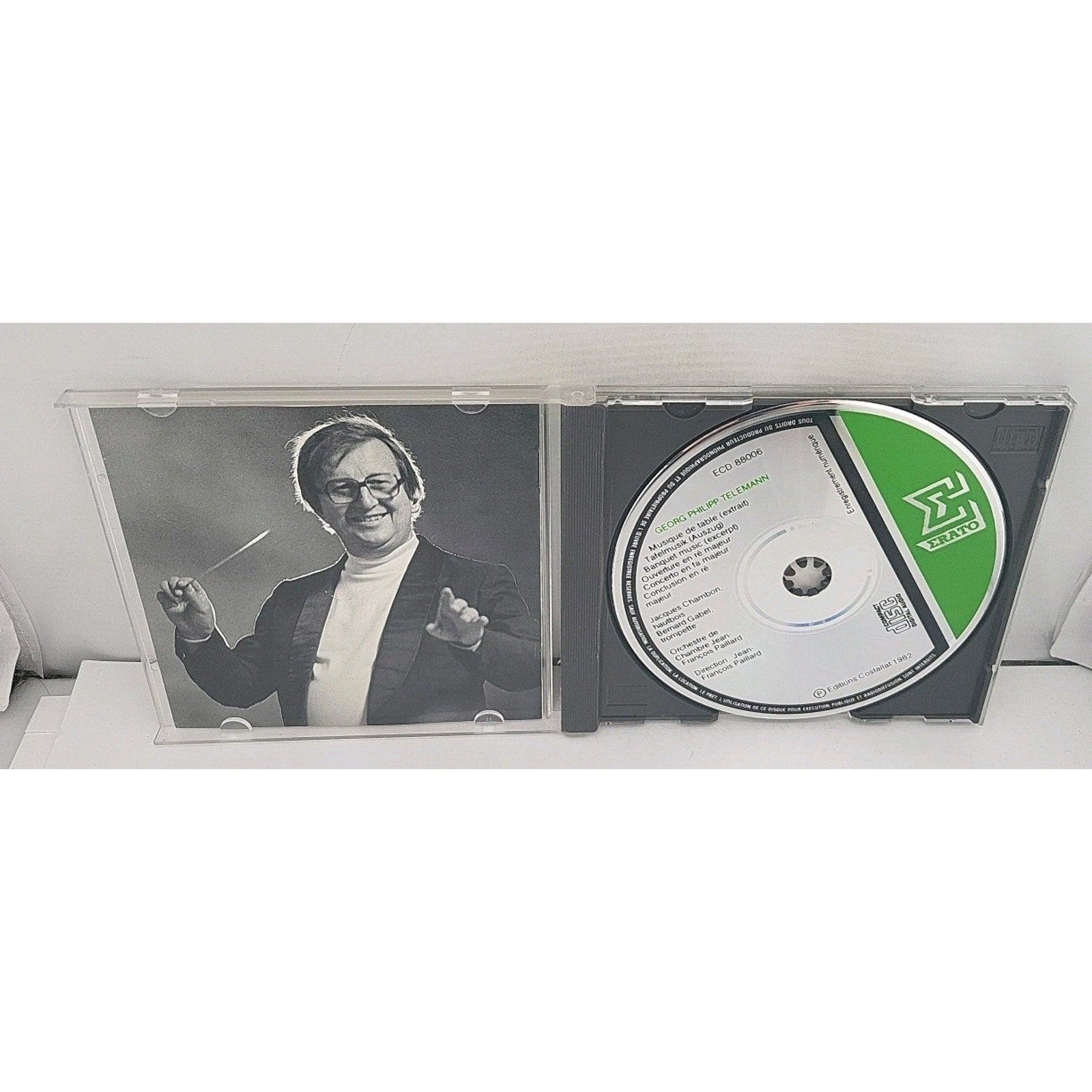 Telemann - Musique De Table - J. F. Paillard - Erato CD