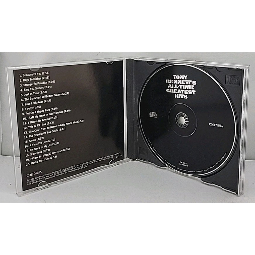 All-Time Greatest Hits by Tony Bennett (CD, 1997)