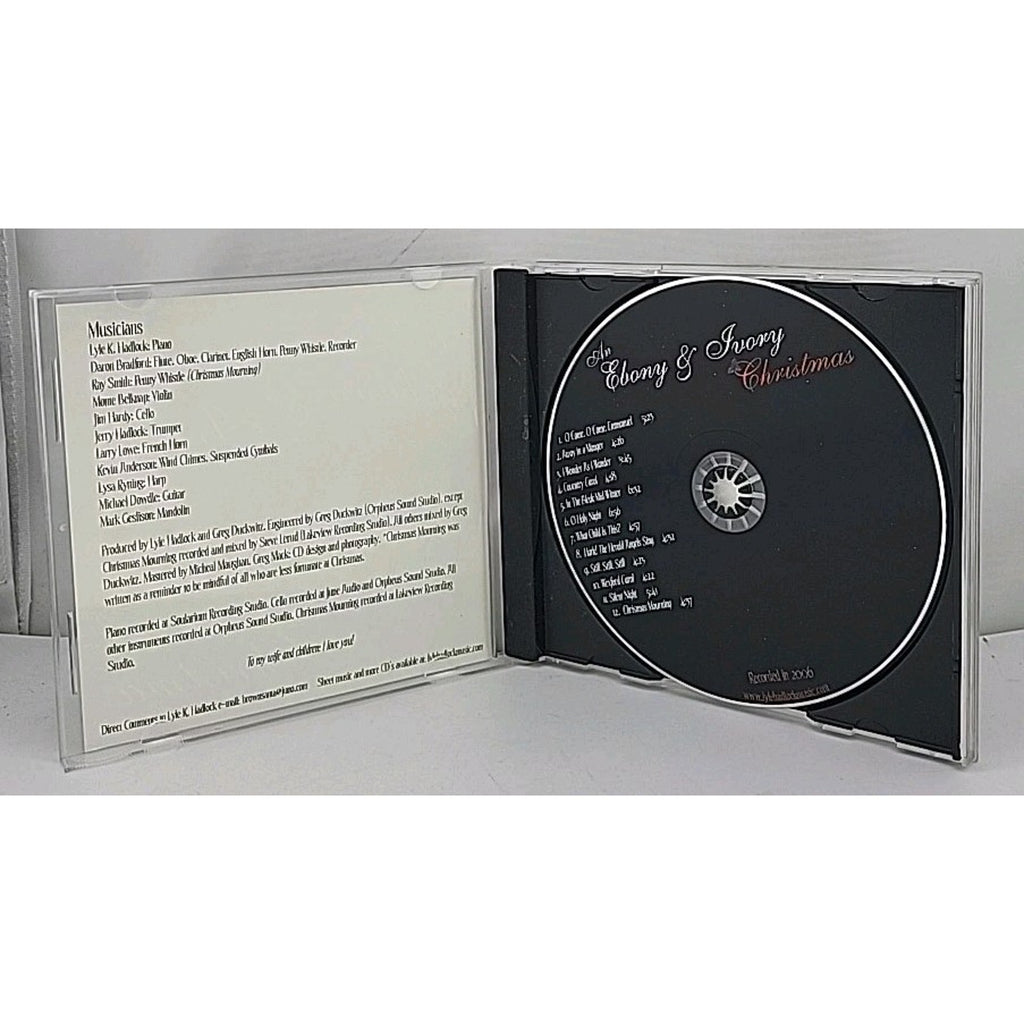 An Ebony & Ivory Christmas with Lyle Hadlock (CD 2006) Holiday Music