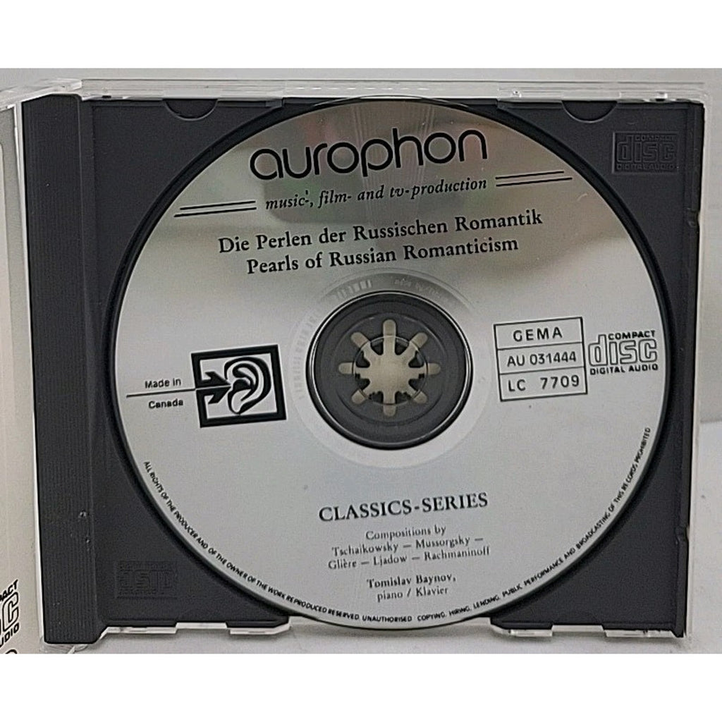 Tomislav Baynov: Pearls of Russian Romanticism, (CD, 1993)