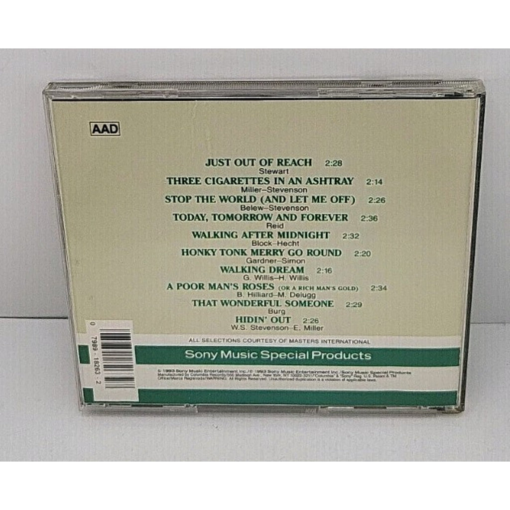 Today Tomorrow & Forever by Patsy Cline (CD, 1995)