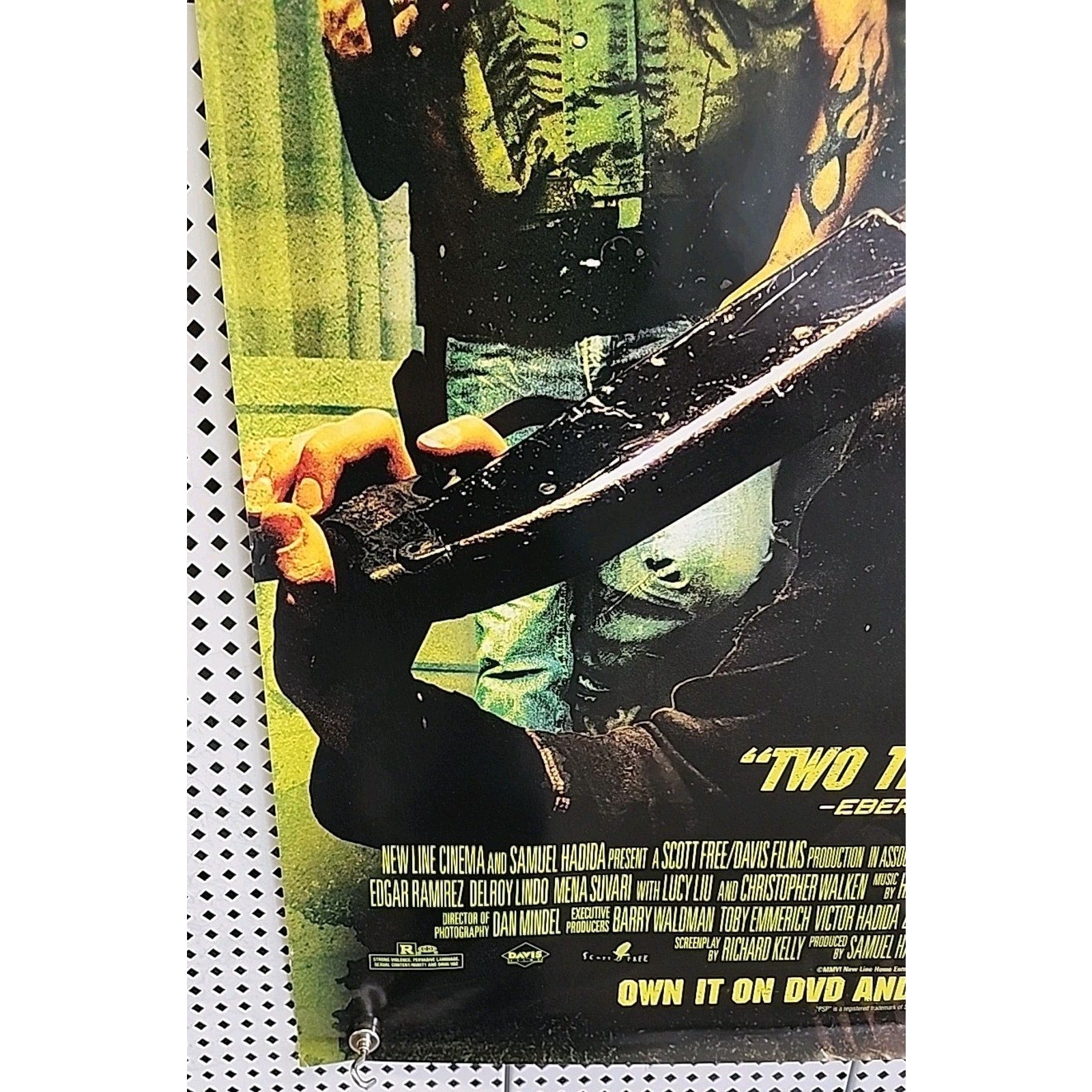 Domino Movie Poster 27x40 Video Store PROMO