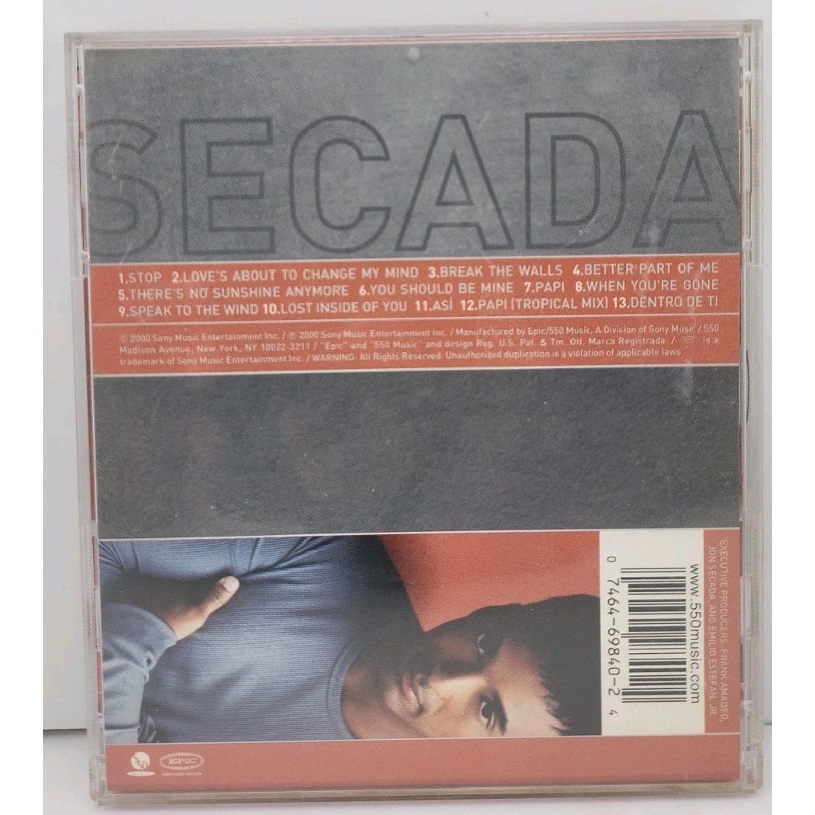 Better Part of Me by Jon Secada (CD, 2000)