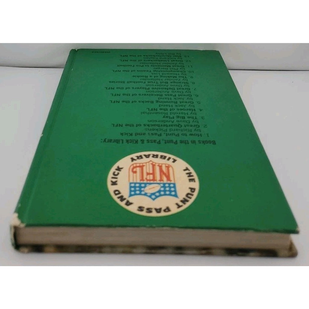 Great Linebackers of the NFL by Richard Kaplan 1970 Hardcover